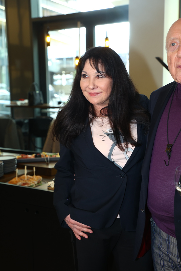 Dáda Patrasová měla dobrou náladu.