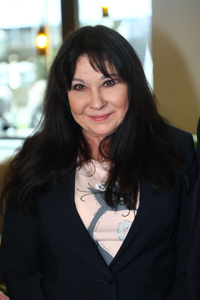 Dagmar Patrasová a Felix Slováček na křtu videoklipu. 