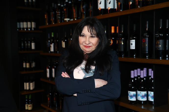 Dagmar Patrasová a Felix Slováček na křtu videoklipu. 