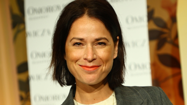 Iveta Kořínková na představení nového elixíru od značky Omorovicza.