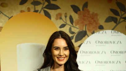 FOTO: Kristýna Schicková na představení elixíru Omorovicza.