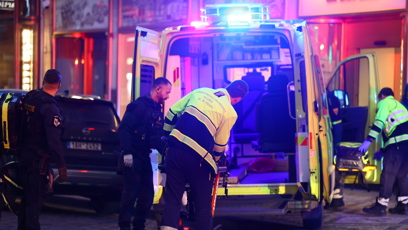 FOTO: Policisté i záchranáři zasahovali v Praze.