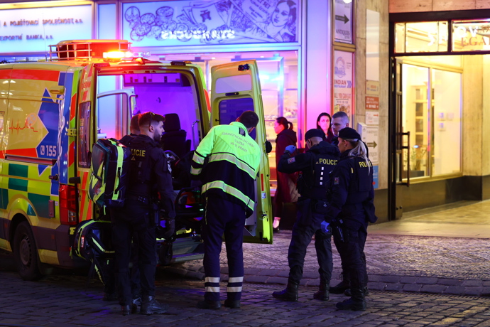 Zásah v centru Prahy.