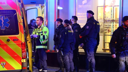 FOTO: Policejní zásah v centru Prahy.