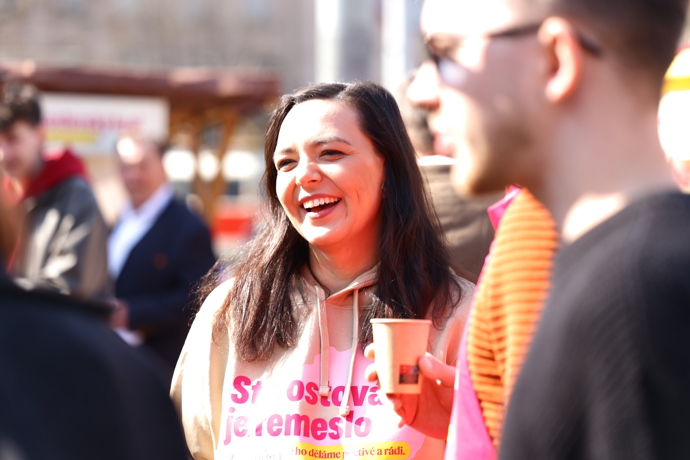 Poslankyně Barbora Urbanová.