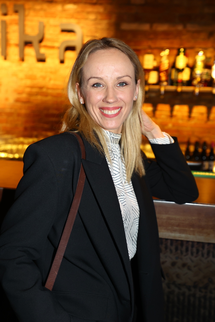 Herečka Petra Hřebíčková.