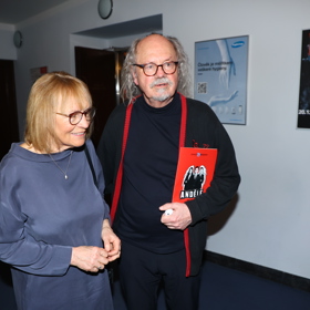 Ondřej Hejma dorazil na slavnostní premiéru muzikálu Andělé.