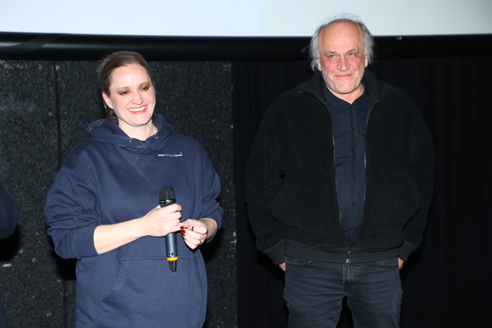 Michael Kocáb s dcerou. 