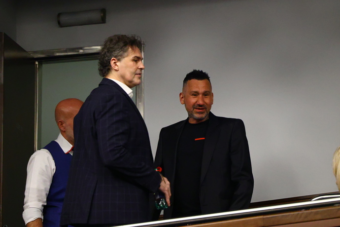 Jaromír Jágr na premiéře muzikálu Andělé.