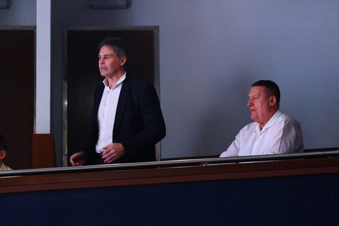 Jaromír Jágr na premiéře muzikálu Andělé.