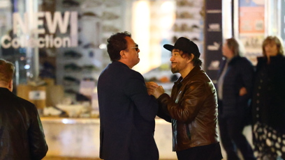 FOTO: Sagvan Tofi hýřil dobrou náladou.