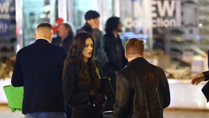 FOTO: Pár společně po premiéře odcházel domů.