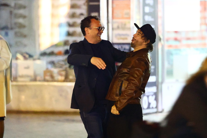 Sagvan Tofi hýřil dobrou náladou.