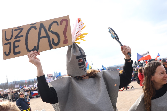 Milion chvilek svolalo demonstraci.
