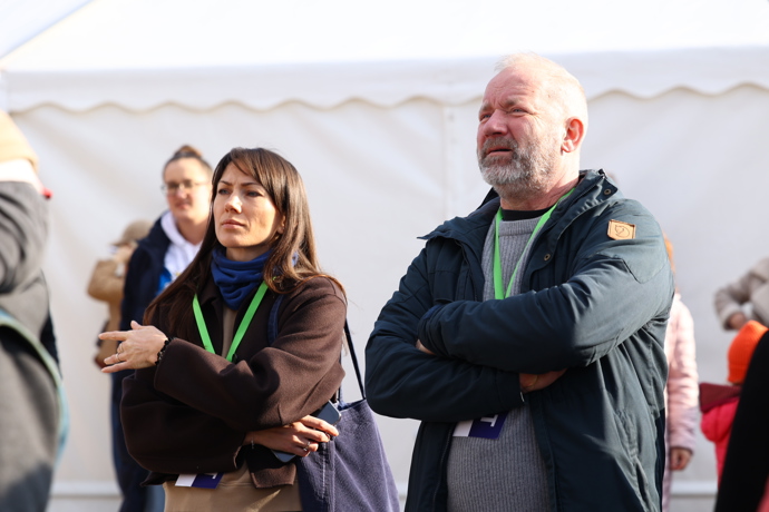 David Koller na akci Milionu chvilek.