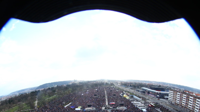 FOTO: Demonstrace Milionu chvilek na Letné