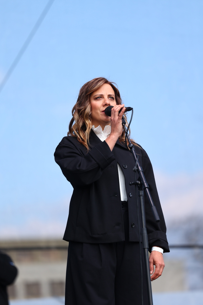 Aneta Langerová zazpívala modlitbu pro Martu.