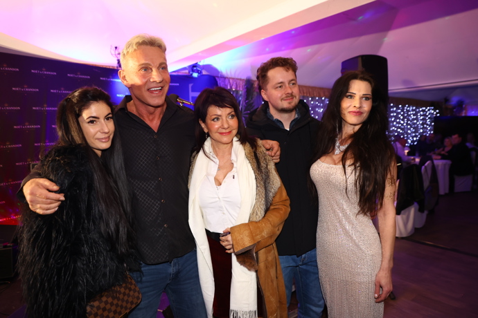 Martin Maxa si oslavu užíval.