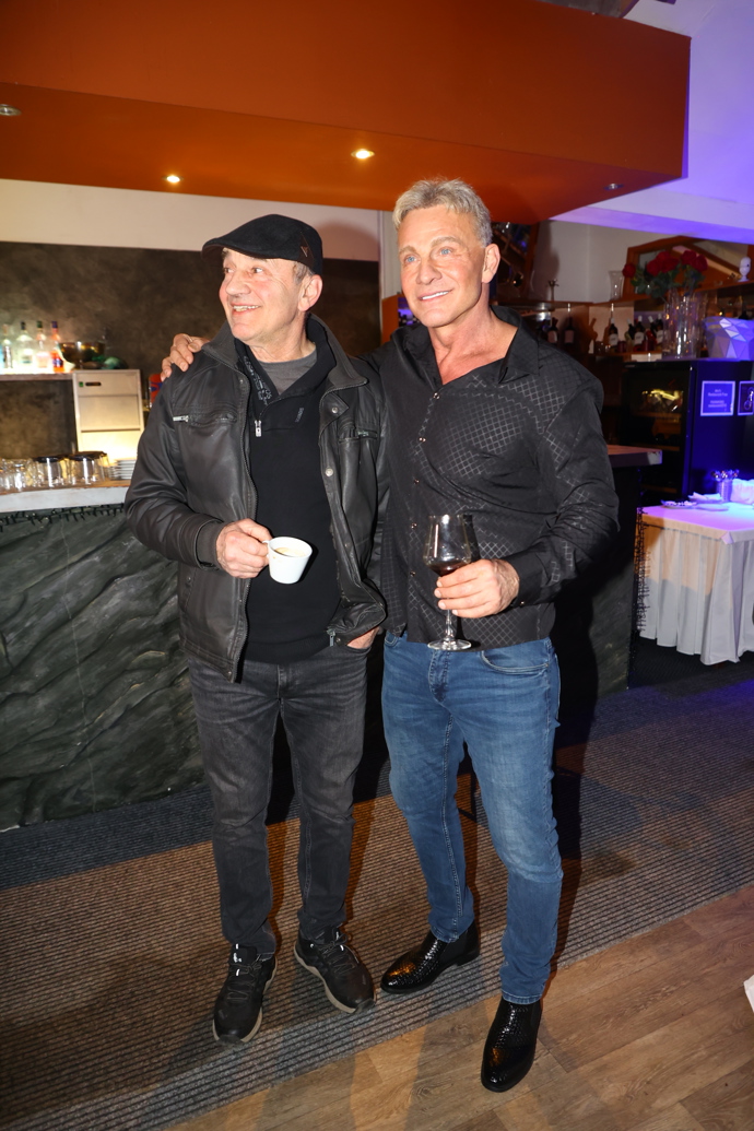 Martin Maxa s bratrem. 