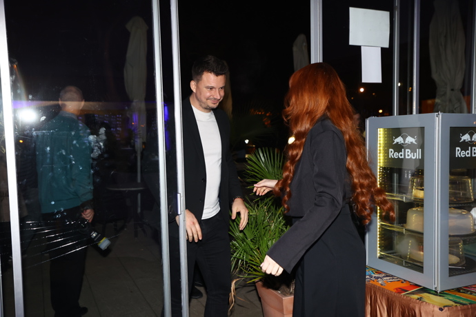 Karel Kašák s Kateřinou Bláhovou. 