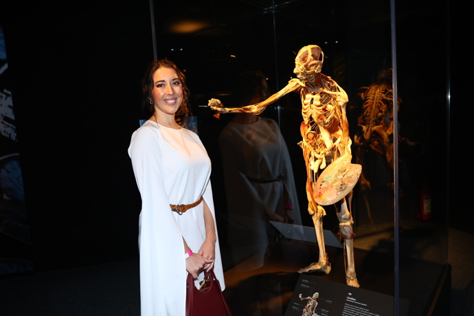 Barbora Zavadilová vyrazila na populární výstavu Body Worlds.