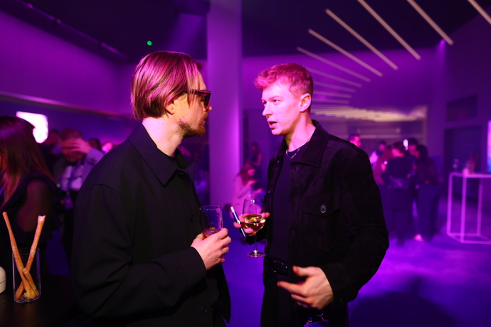 Zpěvák Adam Mišík a rapper Paulie Garand.