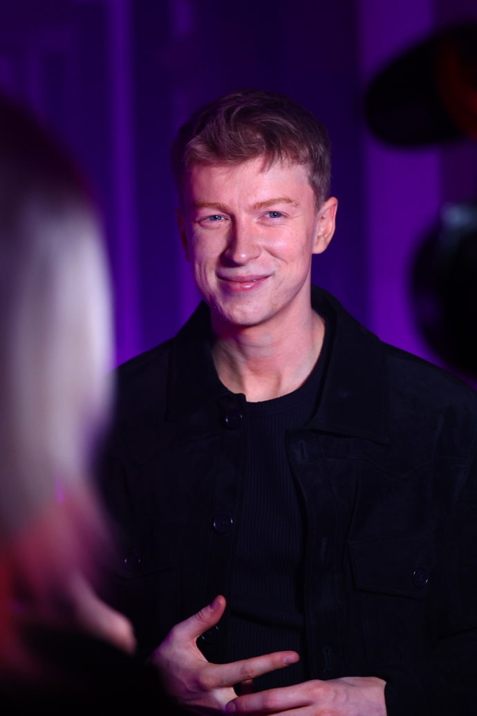 Adam Mišík se usmíval od ucha k uchu.