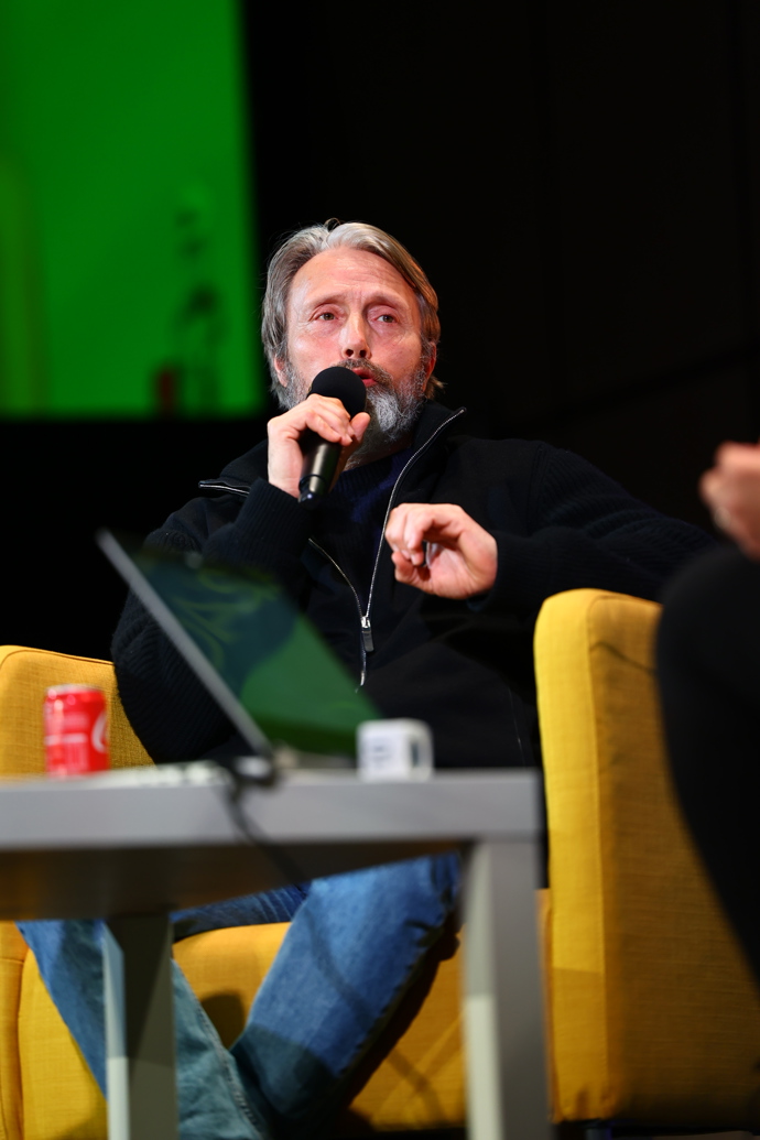 Dánský herec Mad Mikkelsen na Comic-Conu.