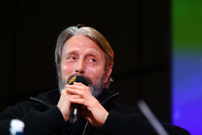 Dánský herec Mad Mikkelsen na Comic-Conu.
