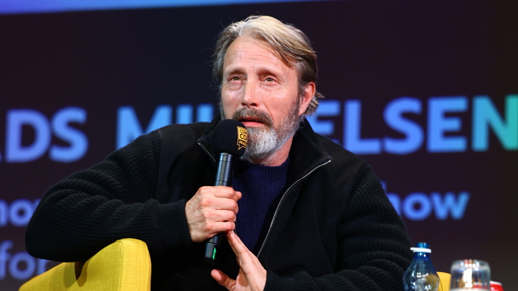 Dánský herec Mad Mikkelsen na Comic-Conu.