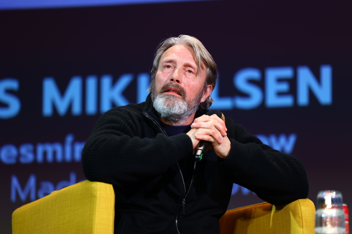 Dánský herec Mad Mikkelsen na Comic-Conu.