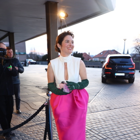 Kristýna Ryška vynesla šaty od Borise Krále.