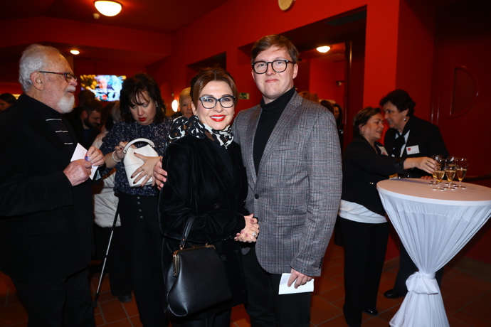 Dana Morávková si se synem udělali hezký večer. 