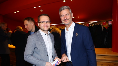 FOTO: Lumír Olšovský dorazil se svým partnerem Pavlem.