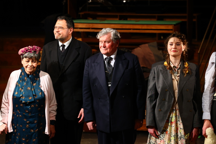 Jindřiška se s tátou objevila na jevišti vůbec poprvé. 