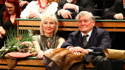 FOTO: Miroslav Hanuš s manželkou.