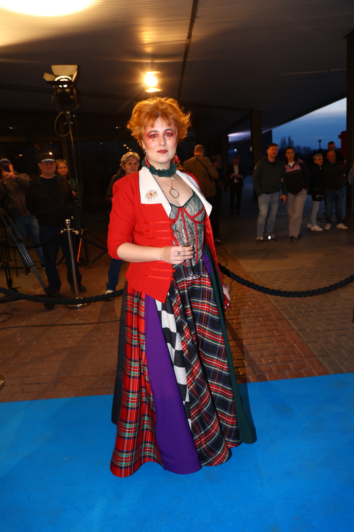  Některé dámy zvolily na Českého lva velmi extravagantní model.