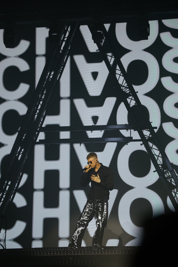 Adam Mišík byl nepřehlédnutelný.