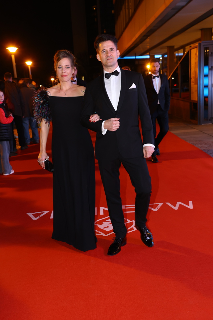 Zuzana Kajnarová nedorazila na Lvy sama.