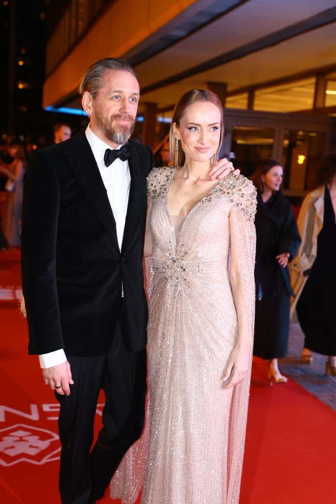 Tomáš Třeštík vyvedl svou krásnou partnerku.