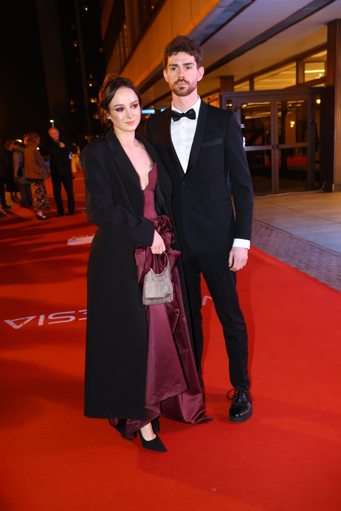 Gabriela Heclová se svým partnerem.