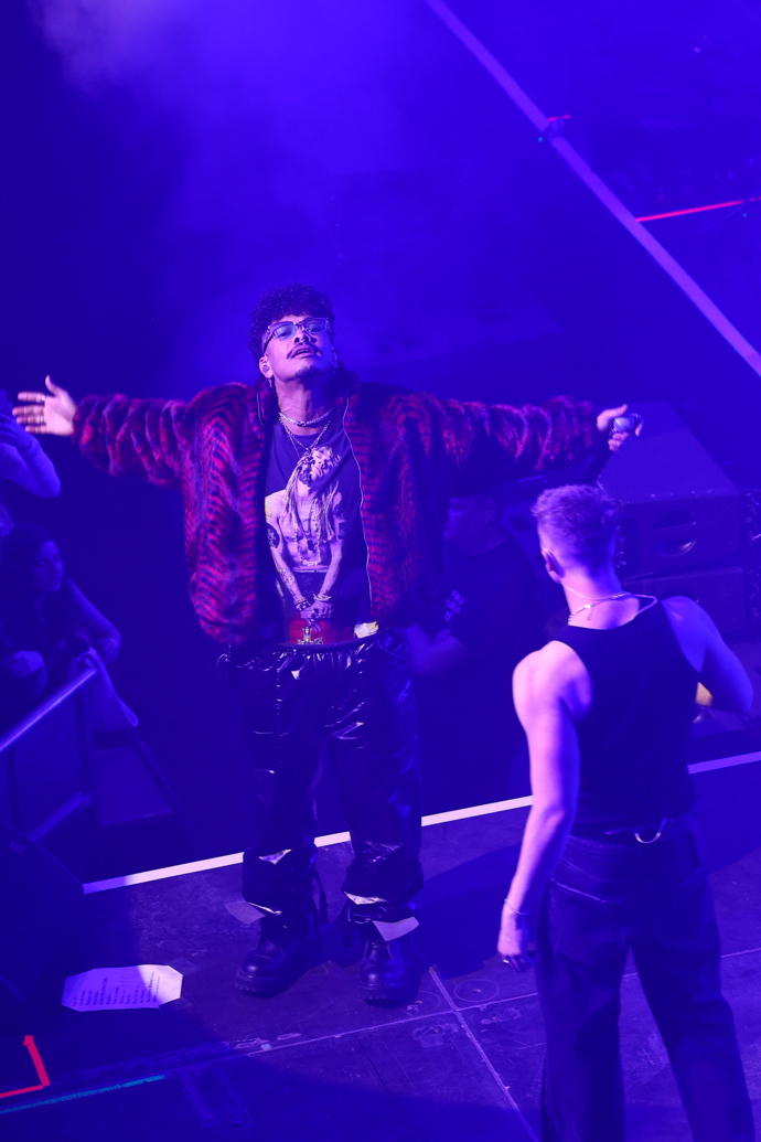 Jedním z hostů koncertu byl i Ben Cristovao.