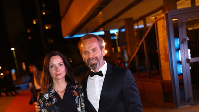 FOTO: Jan Révai s manželkou na Českém lvu.