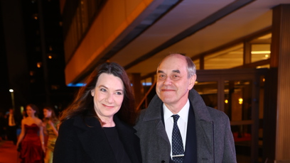 FOTO: Miroslav Táborský v doprovodu své manželky.