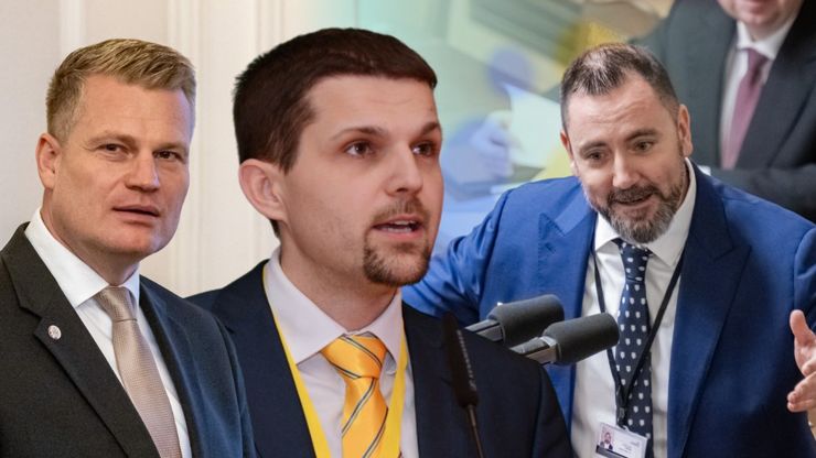 Drsná hádka politiků kvůli Turkovi. Hladík se mu vysmál za mizernou angličtinu, Červený ho zuby nehty bránil