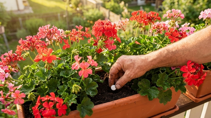 Zdravé a husté muškáty: Jak kyselina salicylová stimuluje jejich kvetení