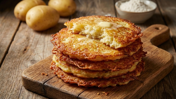 Vejce do bramborových placek nepatří: Tato surovina je důvodem, proč jsou placky tuhé a nasáklé tukem