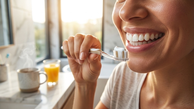 Jak na bělejší zuby? Rozhoduje pořadí ranní péče