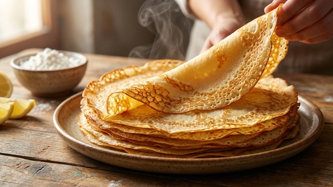 Nahraďte část mouky v palačinkách touto surovinou: Těsto se už nikdy neprotrhne a okraje budou božsky křupavé