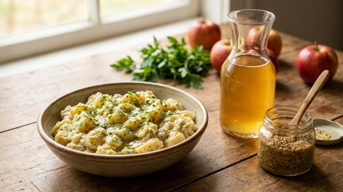 Sbohem octe v bramborovém salátu: Trik mojí tchyně je důvod, proč u nás toto jídlo vede